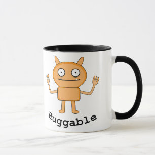 Huggable (Huggable) - caneca preta de 11 oz