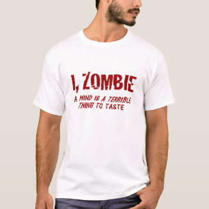 Hugh Howey mim, camisa terrível do gosto do zombi