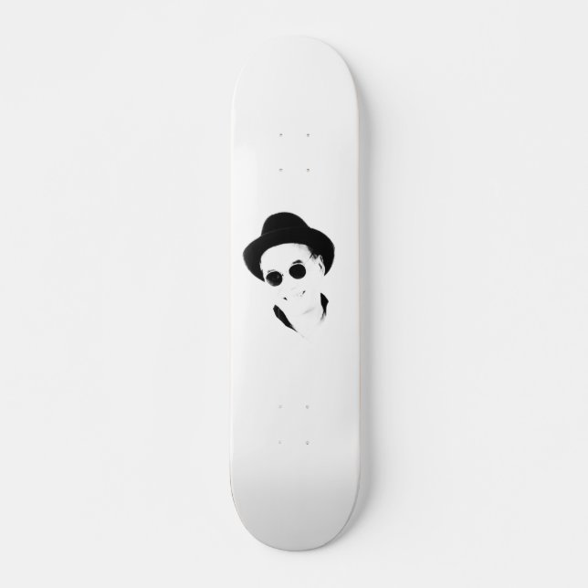 Hugh Le skateboard (Frente)