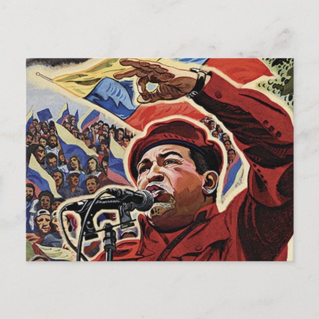 Hugo Chavez - Estilo da Revolução dos Cartões (Frente)
