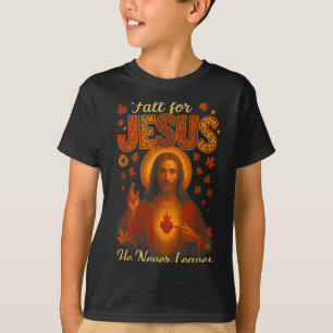 Hugvyn Cai Por Jesus Ele Nunca Deixa Camiseta Cris