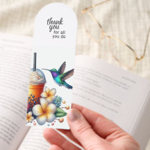 Humming Bird Bookmark para leitores