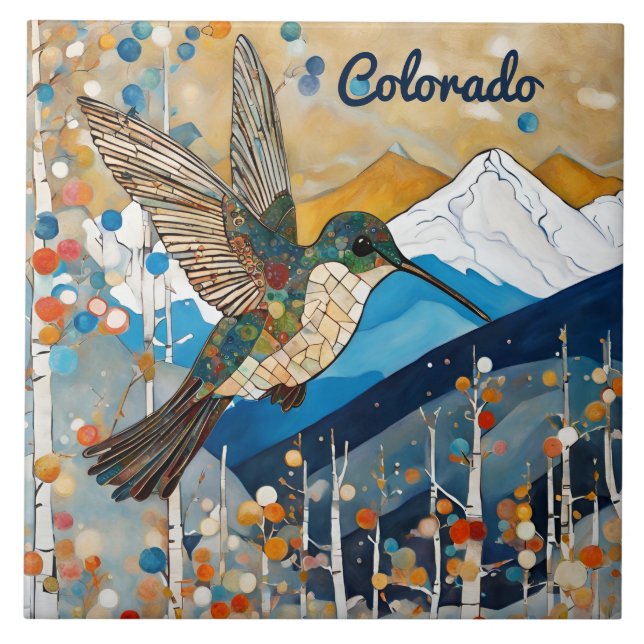 Hummingbird Art Nouveau (Frente)