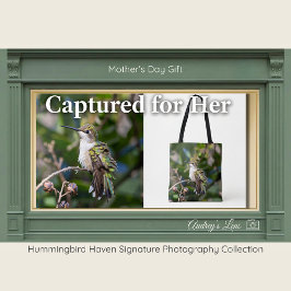 Hummingbird Fine Art Tote Bag Mother's Day Gift