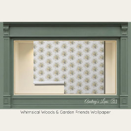 Hummingbird | Floral White Background