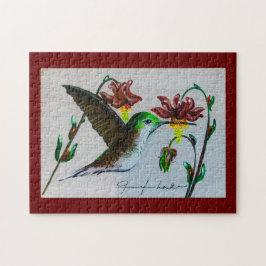 Hummingbird Merlot Quebra-cabeça
