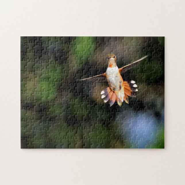 Hummingbird no Voo Jigsera Quebra-cabeça (Horizontal)