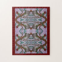 Hummingbird Patterno Quebra-cabeça