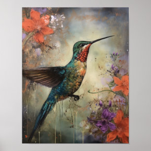 Hummingbird Pintura Impressão