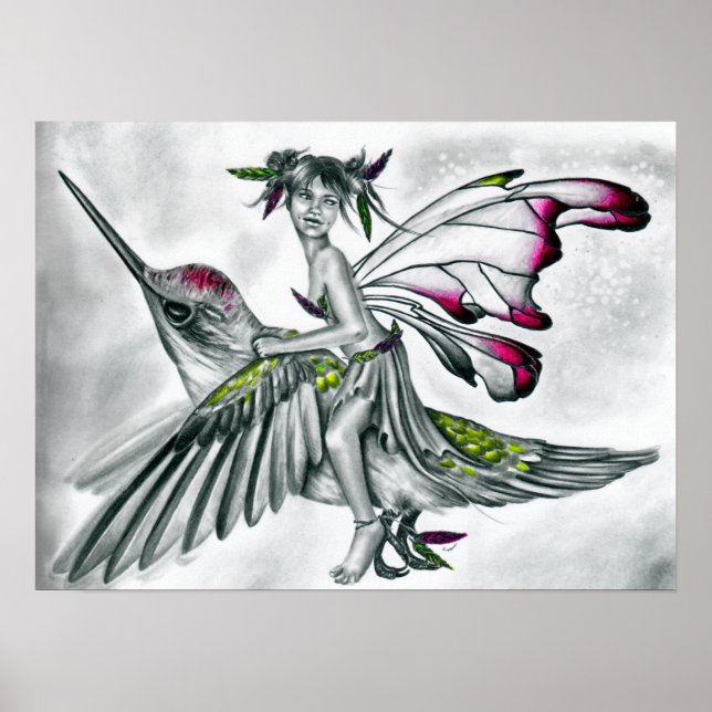 Hummingbird Rider Poster (Frente)