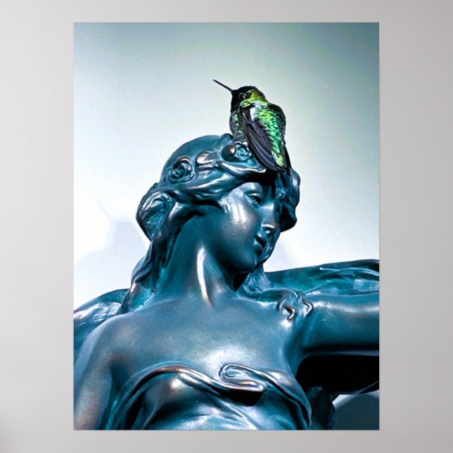 hummingbird view Poster (Frente)