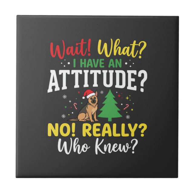 Humor Atitude Cachorro Natal (Frente)