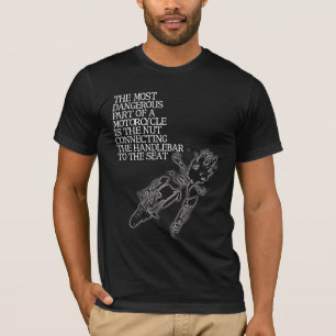 Humor das camisetas engraçadas da bicicleta da