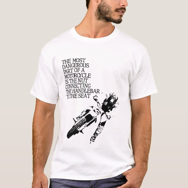 Humor das camisetas engraçadas da bicicleta da (Frente)