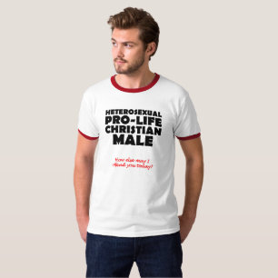 Humor de Camisa Cristã Masculina de Prolongamento
