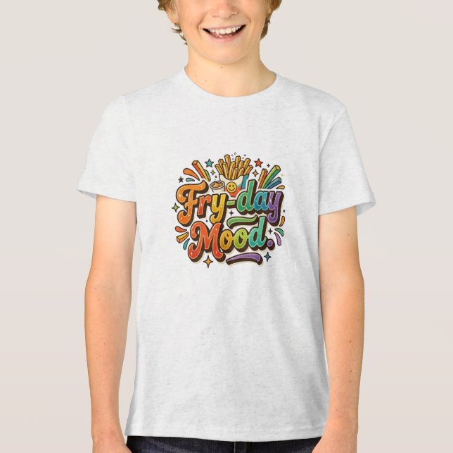 Humor de Fry-day – Camiseta engraçada com trocadil (Frente)