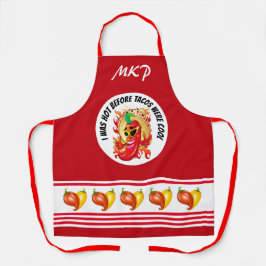 Humor de Pimenta Quente Apron