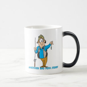 Humor engraçado da pesca da caneca da pesca que