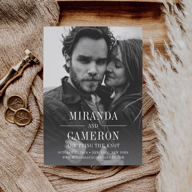 Humor moderno | Cartão Data para Salvar a Foto (Criador carregado)