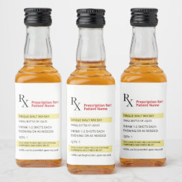 Humor Novidade Divertido Rx ReceitaLabel