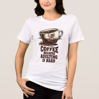Humor Relacionável de Adulto Amante de Café