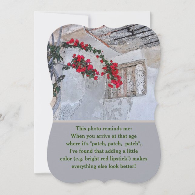 HUMOR SOBRE TORNAR FLORES MAIS VELHOS/VERMELHOS/ED (Frente)