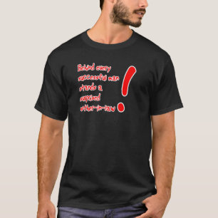 Humor surpreendido das camisetas engraçadas da