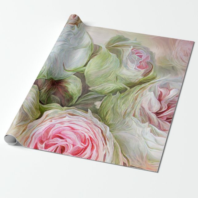 Humores cor-de-rosa - papel de embrulho da arte da (Desenrolado)