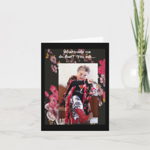 Humorista O Que Me Fez Fazer Esse Cartão