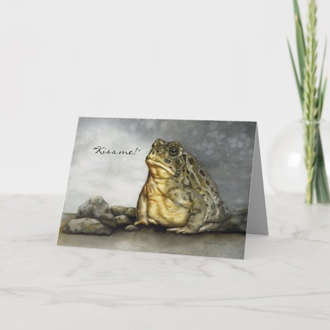 Humoroso Sr. Toad Cartão de Aniversário (Frente)