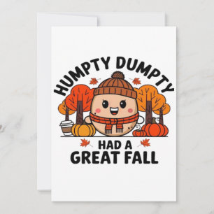Humpty Dumpty, Engraçado Ação de Graças