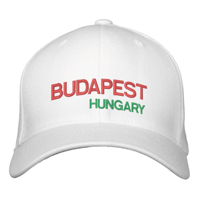 Hungria Budapest Boné Personalizado Budapest Sapka (Frente)