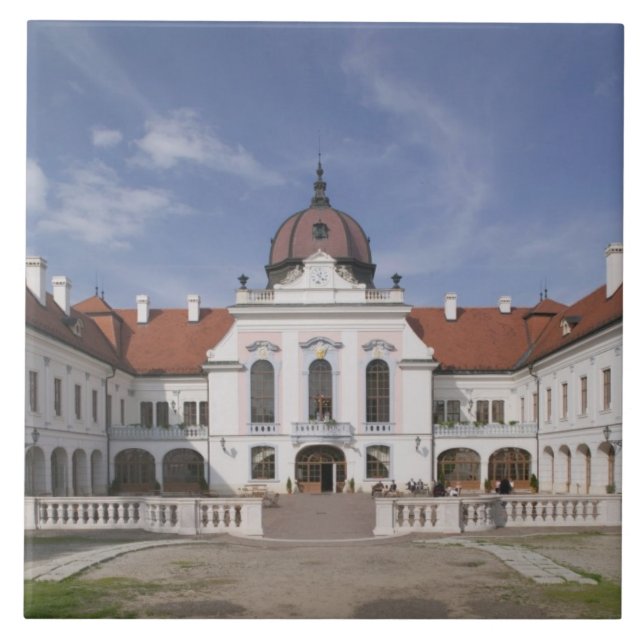 Hungria, Budapeste, Godollo: Mansão Real, Lar (Frente)