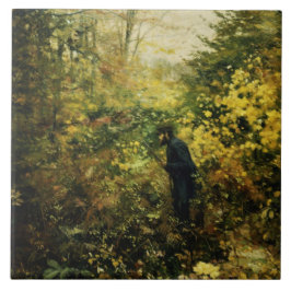 Hunter in the Forest (por H.A. Brendekilde)