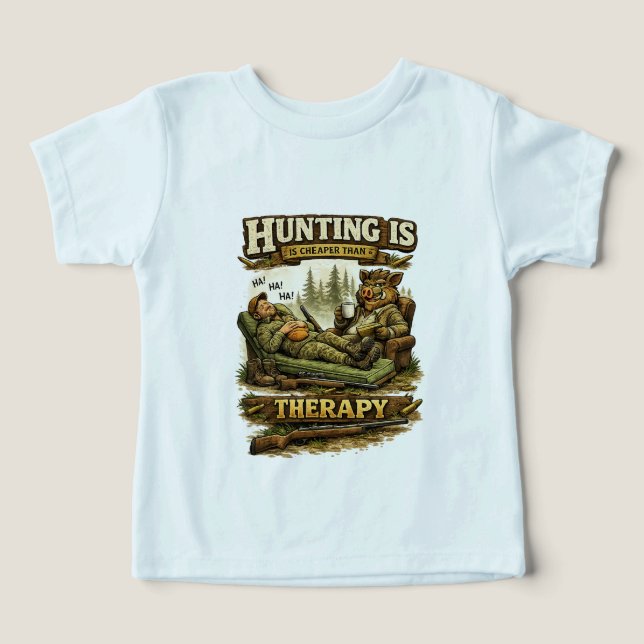 Hunting Is Cheaper Than Therapy (Design frontal)