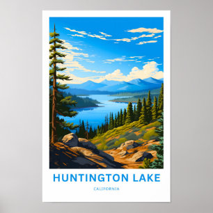 Huntington Lake California Viagem Impressão