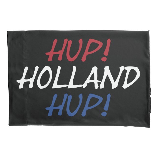 Hup Holland Hup sobreposto na NLD Flag no bk pcnt (Frente)