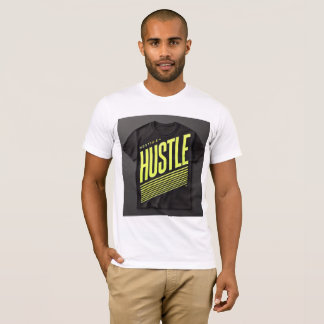Hustle - Design de Camisa Motivacional Minimalista
