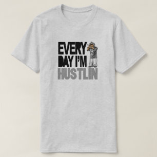 Hustlin diário - Camisa T