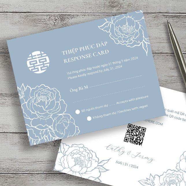 Hy Dusty Blue RSVP - Música Bilíngue Vietnamita (Criador carregado)