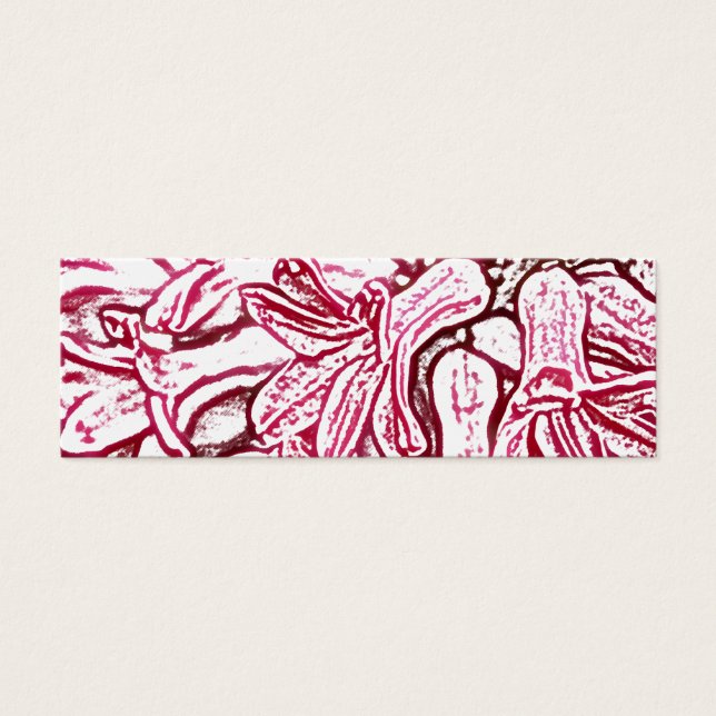 Hyacinth Edited Bookmark (Frente)