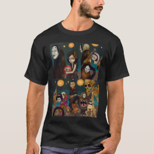 Hyakki Yakō - camisa da parada de Yokai do japon