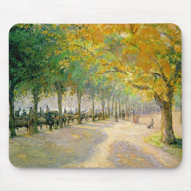 "Hyde Park", de Pissarro - Mousepad (Frente)