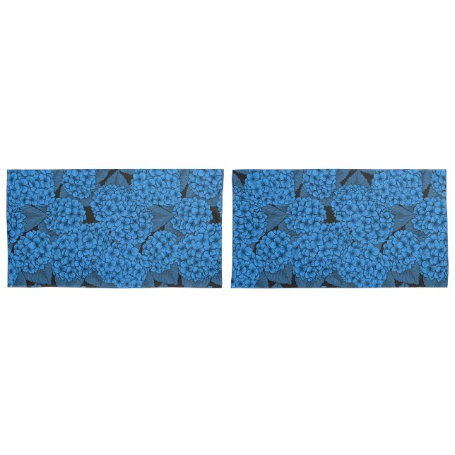 Hydrangea azul (Frente - conjunto)