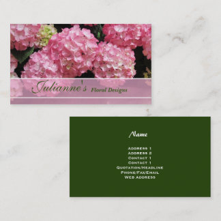 Hydrangea Cartões de visitas