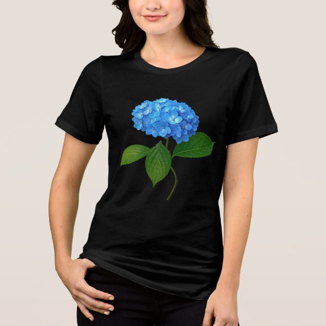 Hydrangea Floral Tee (Frente)