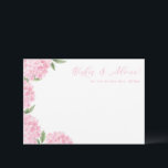 Hydrangea Flower Blooms Floral Cartão de Aviso Flo<br><div class="desc">Este cartão floral bonito apresenta flores de hidrocoloração e seu texto personalizado. Use a modelo para preencher suas informações. O recurso "Personalizar mais" pode ser usado para alterar a fonte (tamanho,  estilo,  cor) e adicionar mais linhas de texto,  alterar o layout e adicionar texto ao verso.</div>