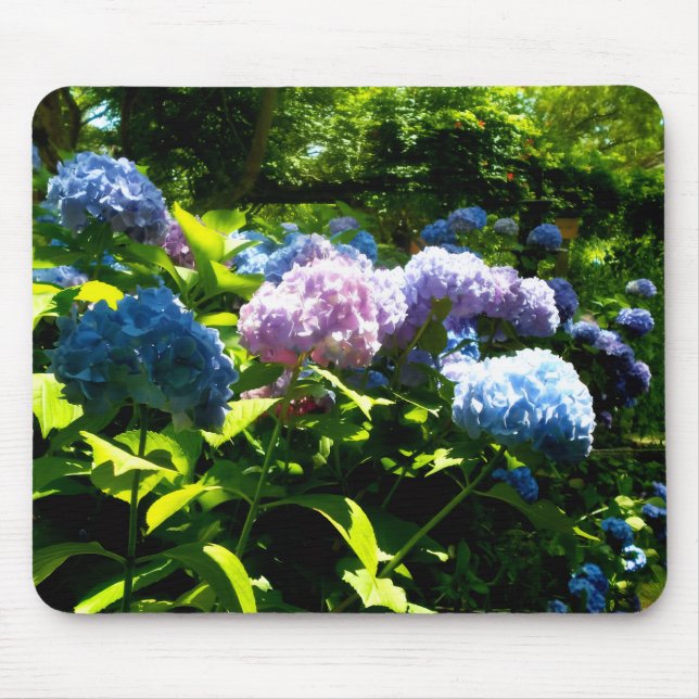 Hydrangea Flower Gel Mouse Pad (Frente)