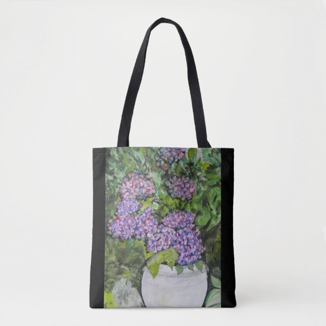 Hydrangea Flower Tote Bag (Frente)