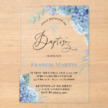 Hydrangea flowers Baptism